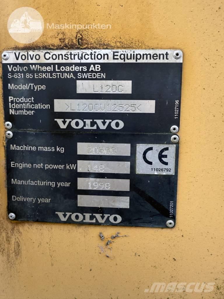 Volvo L 120 C Kolesové nakladače