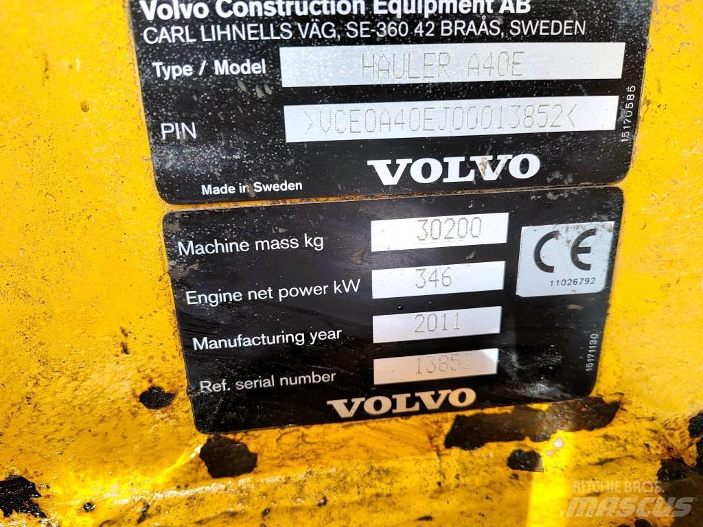 Volvo A 40 E Kĺbové nákladné autá
