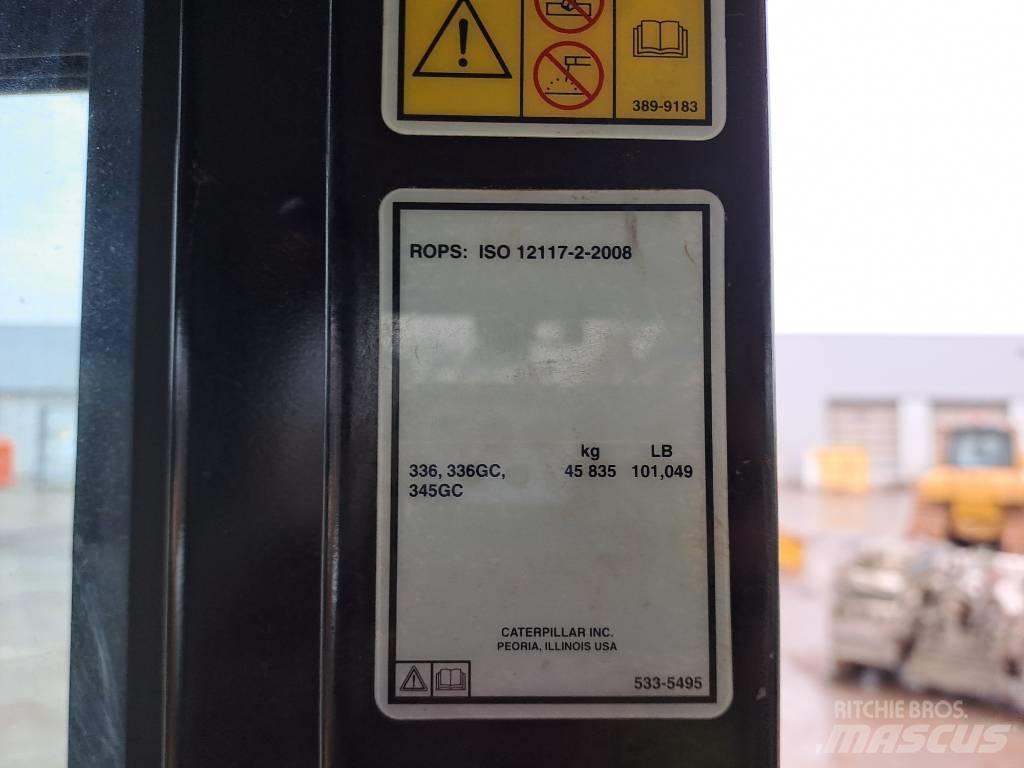CAT 336 Pásové rýpadlá