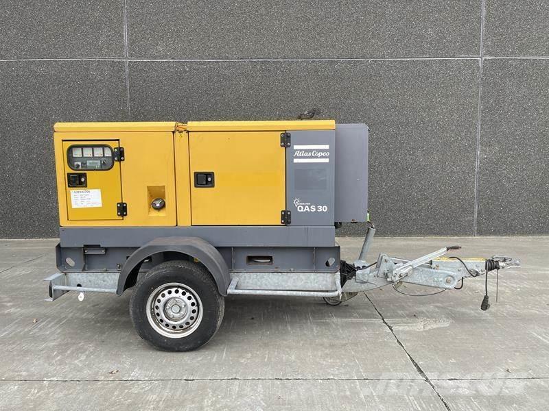 Atlas Copco QAS 30 Naftové generátory