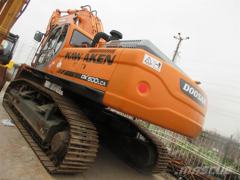 Doosan DX 500 LCA Pásové rýpadlá