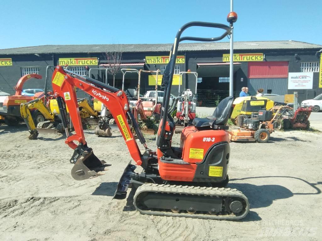 Kubota U 10-3 Mini rýpadlá < 7t
