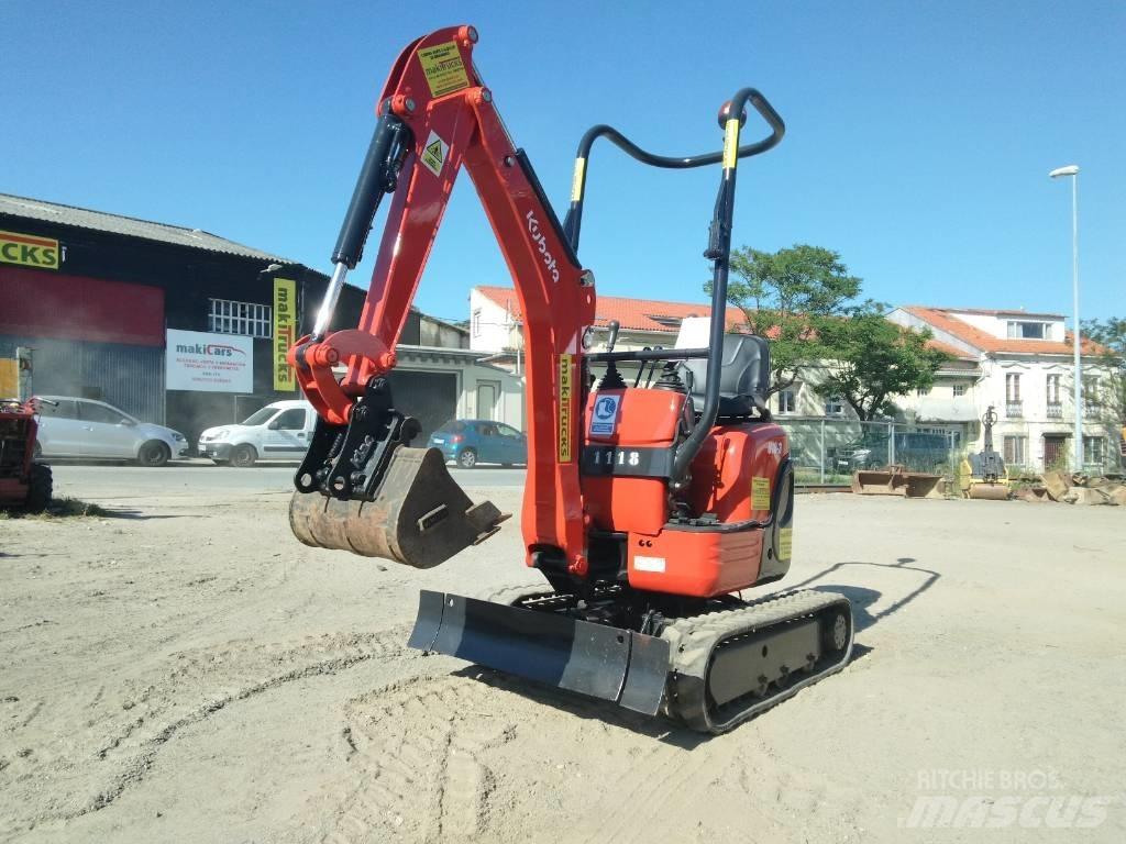Kubota U 10-3 Mini rýpadlá < 7t