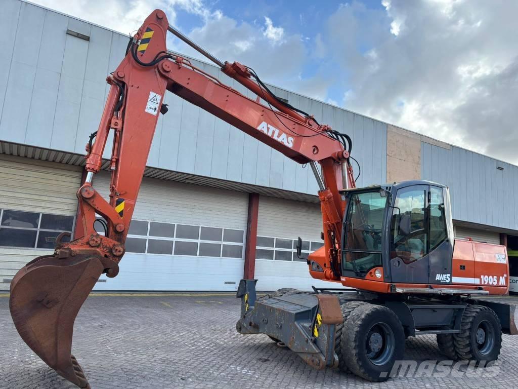 Atlas Terex 1905 Kolesové rýpadlá