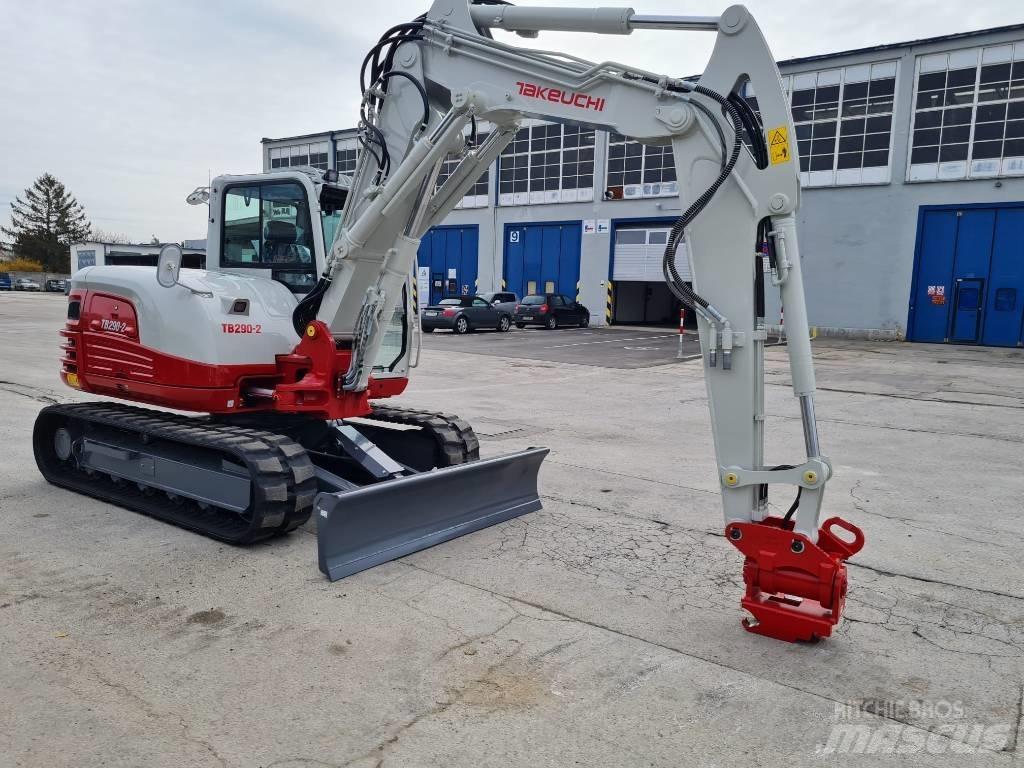 Takeuchi TB 290 CV Midi rýpadlá 7 t - 12 t