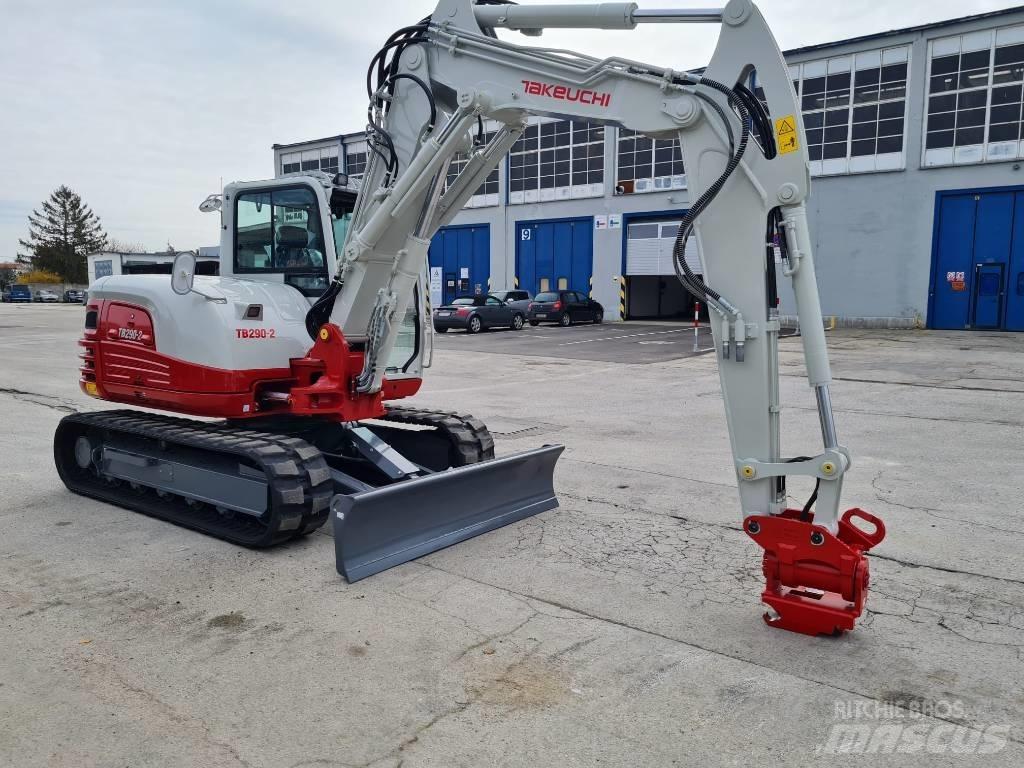 Takeuchi TB 290 CV Midi rýpadlá 7 t - 12 t