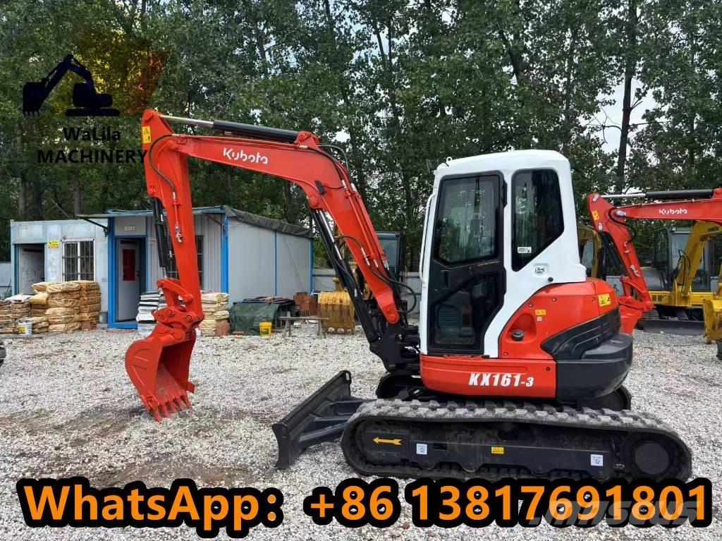 Kubota KX 161-3 Mini rýpadlá < 7t