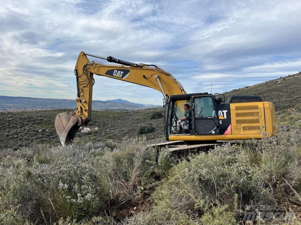 CAT 329 E Pásové rýpadlá