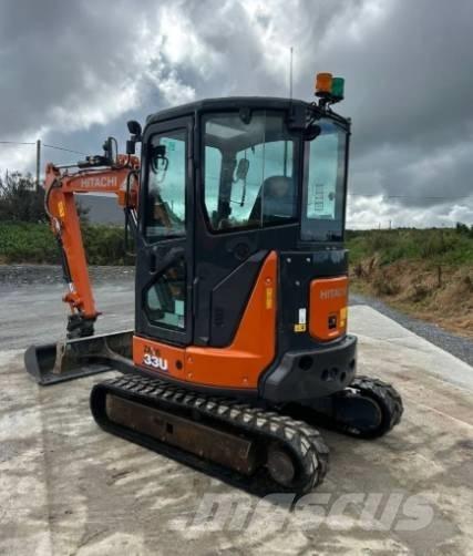 Hitachi ZX 33 U-6 Mini rýpadlá < 7t