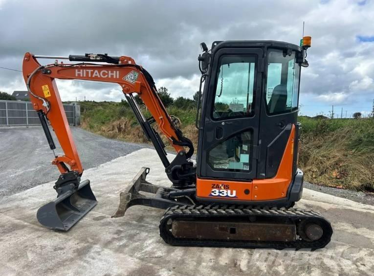 Hitachi ZX 33 U-6 Mini rýpadlá < 7t