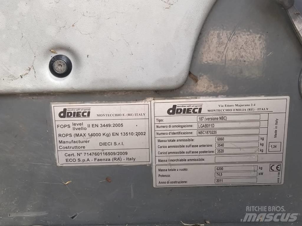 Dieci Dedalus 28.7 Teleskopické manipulátory
