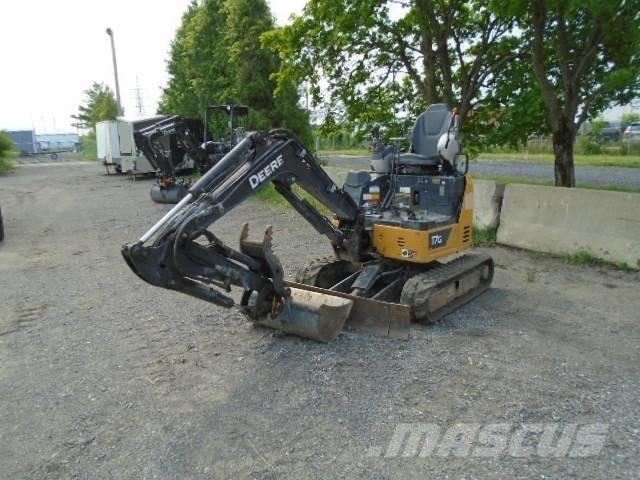 John Deere 17 G Mini rýpadlá < 7t