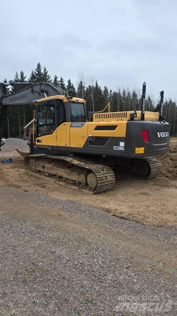 Volvo EC 250 D L Pásové rýpadlá