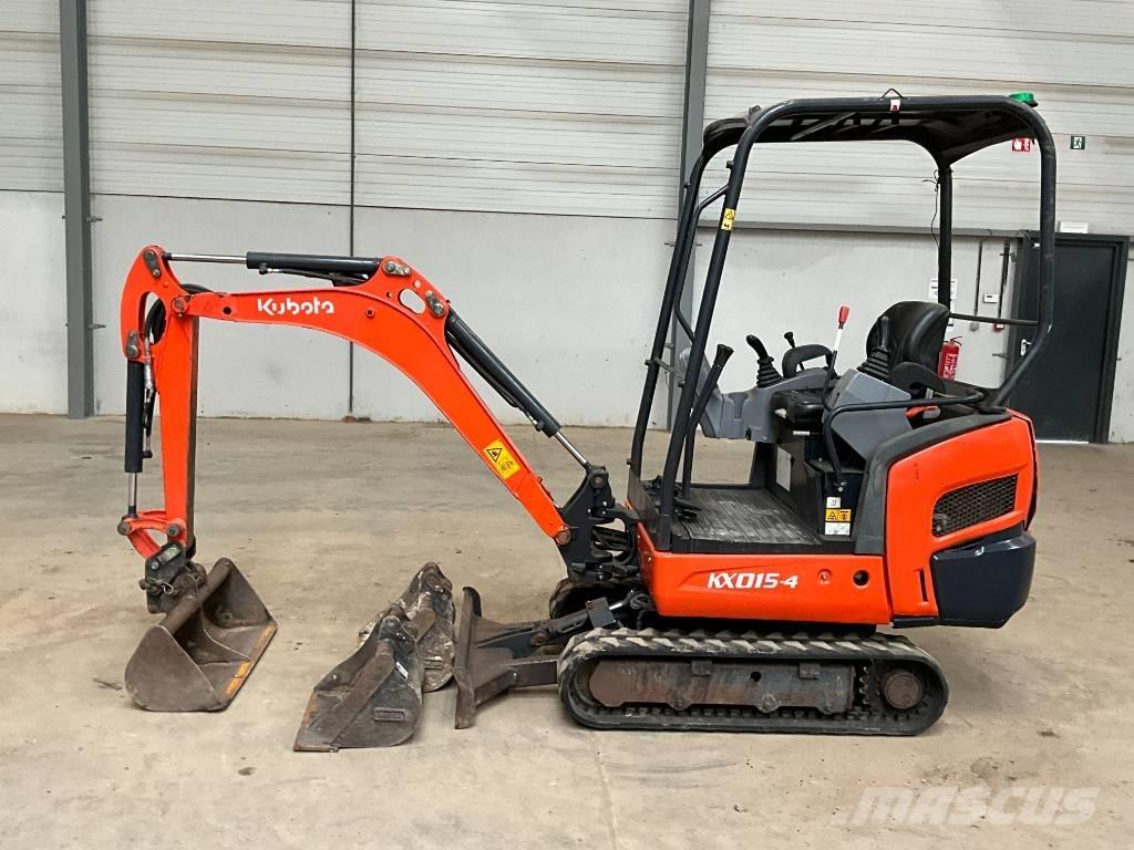 Kubota KX 015-4 Mini rýpadlá < 7t