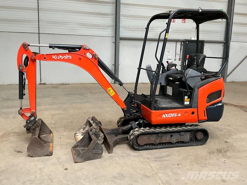 Kubota KX 015-4 Mini rýpadlá < 7t