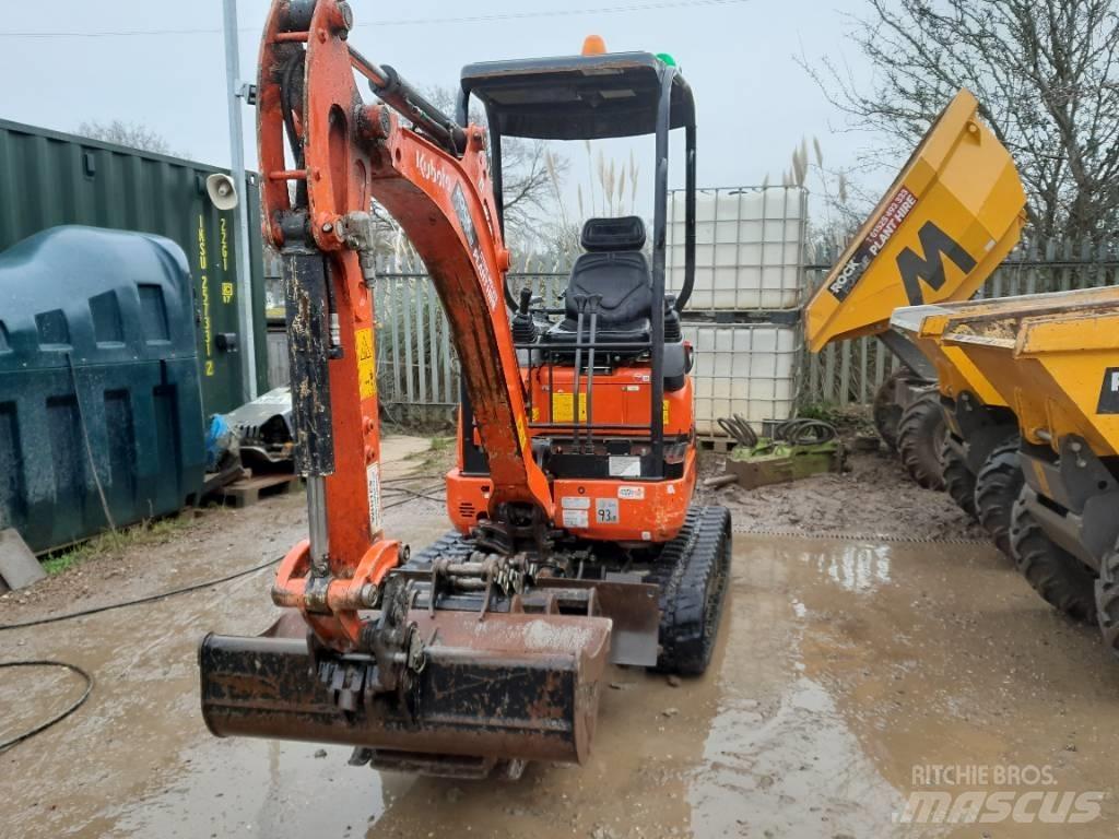 Kubota U 17-3 Mini rýpadlá < 7t