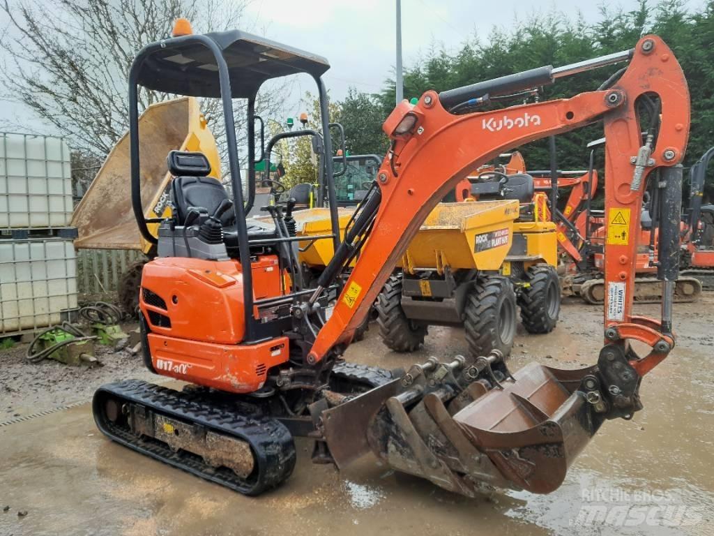 Kubota U 17-3 Mini rýpadlá < 7t