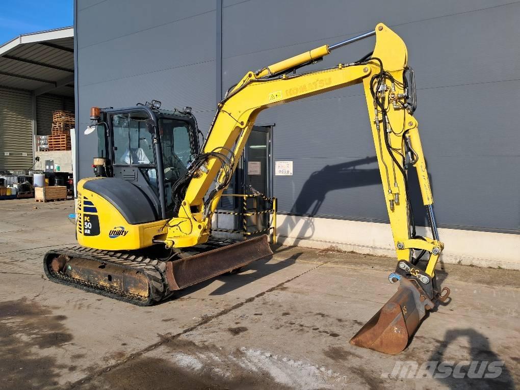 Komatsu PC50MR-2 Mini rýpadlá < 7t