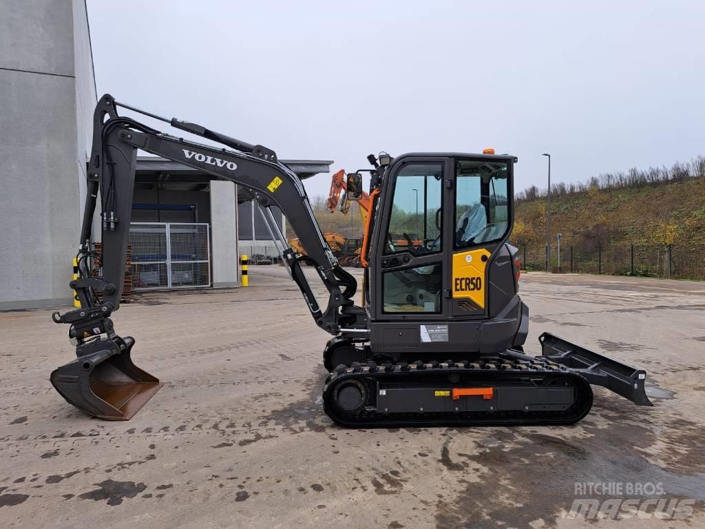 Volvo ECR50F Mini rýpadlá < 7t