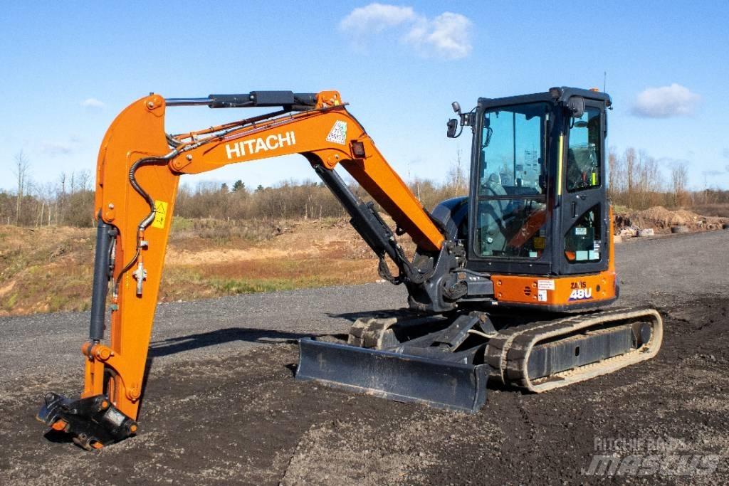 Hitachi ZX48U Mini rýpadlá < 7t