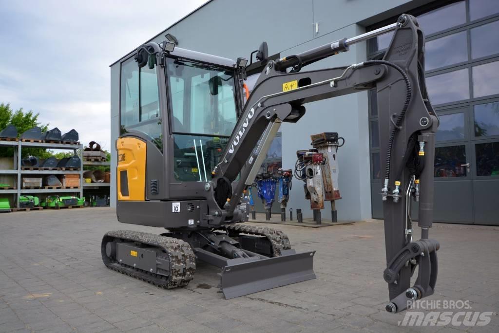 Volvo EC 20 E Mini rýpadlá < 7t