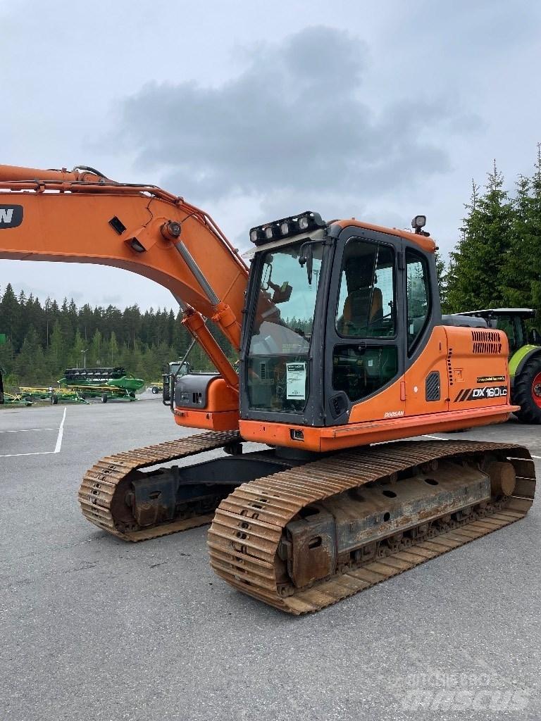 Doosan DX 160 Pásové rýpadlá