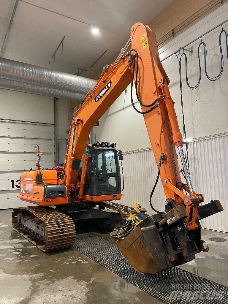 Doosan DX 160 Pásové rýpadlá