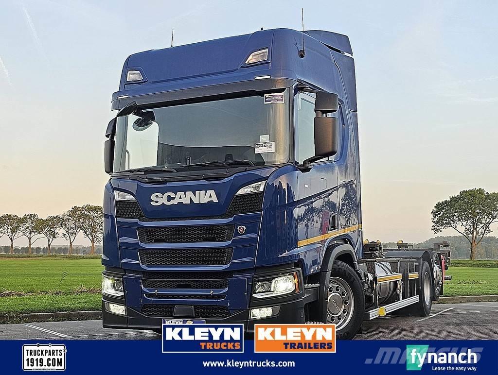 Scania R410 LNG Lanový nosič kontajnerov