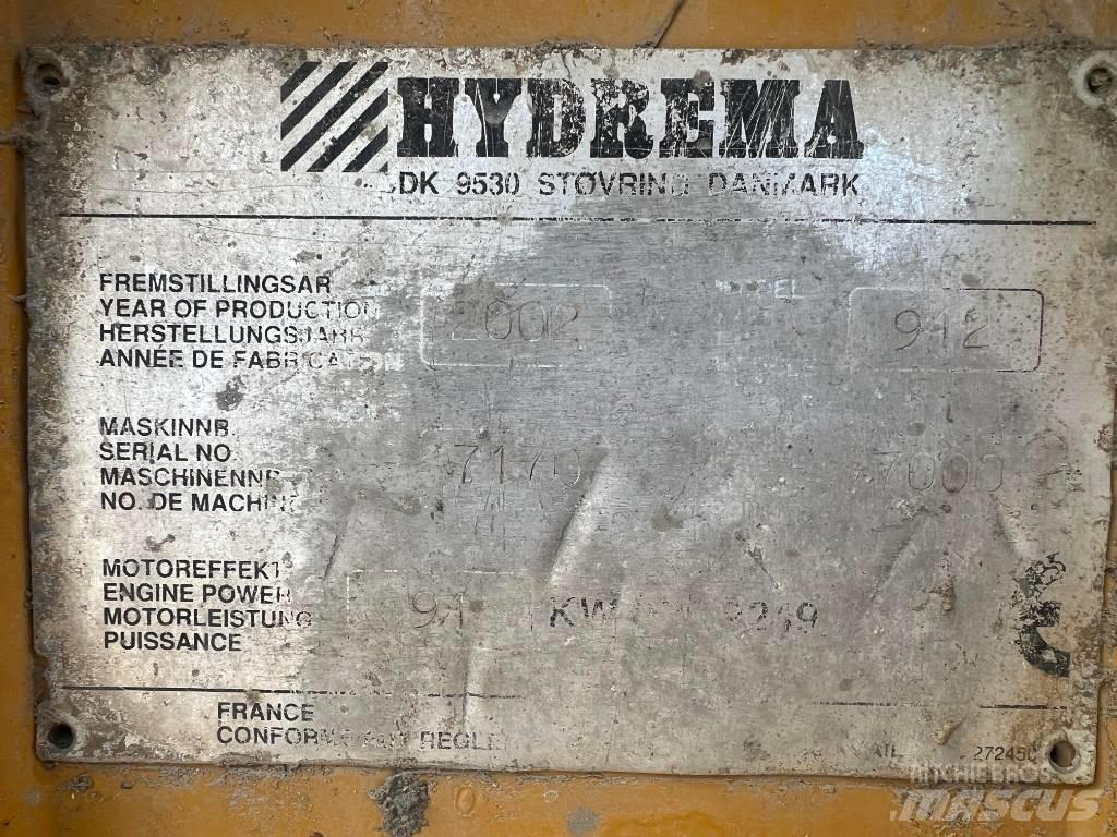 Hydrema 912 Stavebné sklápače