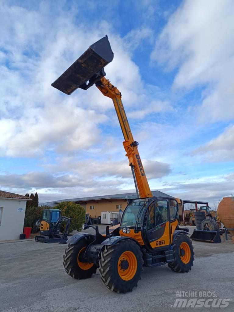 Dieci AGRI PLUS 40.7 Teleskopické nakladače pre poľnohospodárstvo