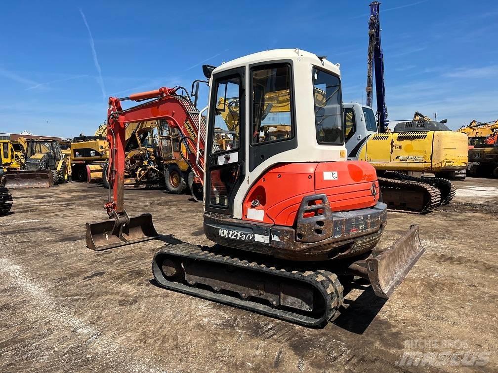 Kubota KX 121-3 Mini rýpadlá < 7t