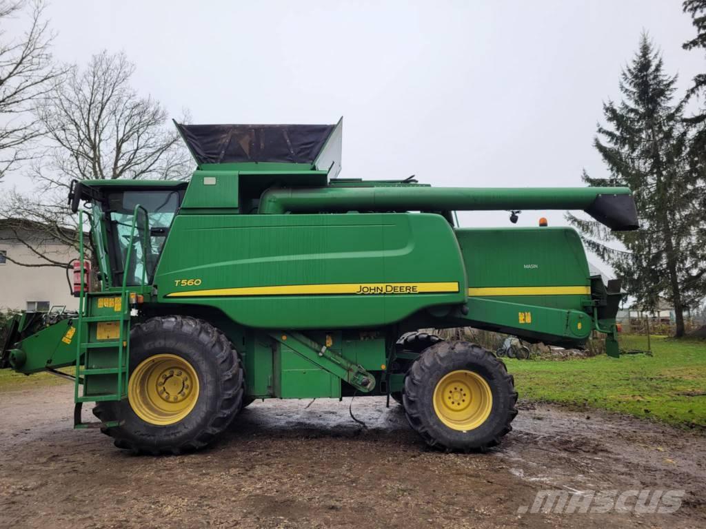 John Deere T 560 Kombinované zberacie stroje