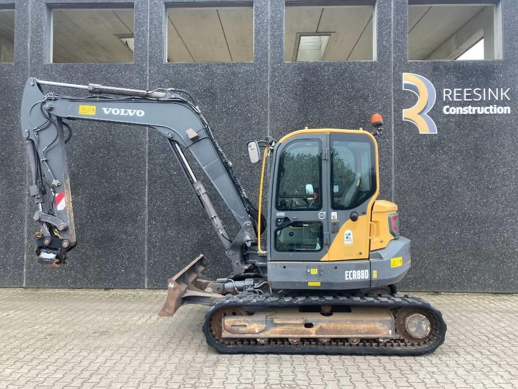 Volvo ECR 88 D Midi rýpadlá 7 t - 12 t
