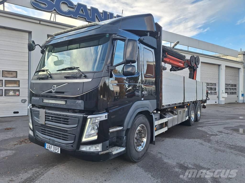 Volvo FM  6x2 Autožeriavy, hydraulické ruky