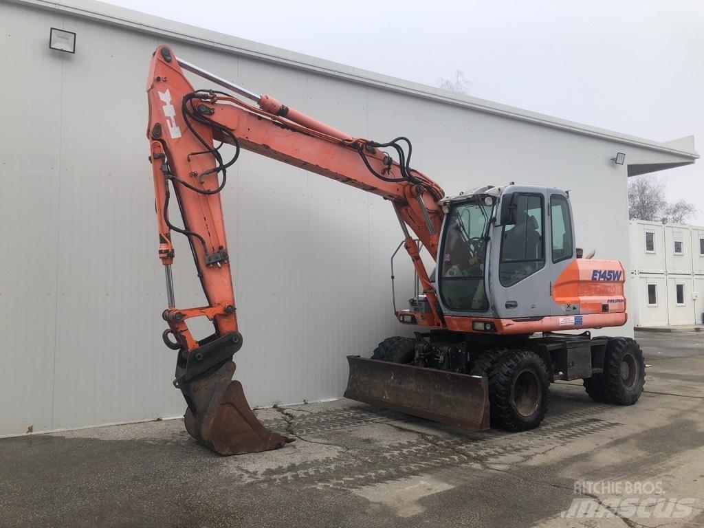 Fiat-Kobelco E 145 W Kolesové rýpadlá