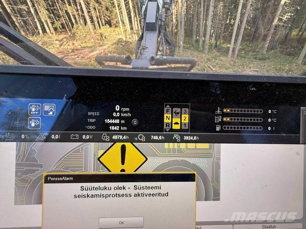 Ponsse Ergo 8W Harvestory