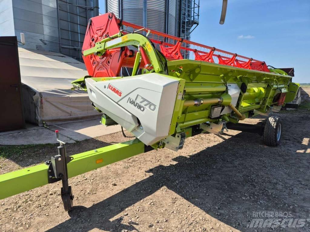 CLAAS Vario 770 Príslušenstvo a náhradné diely ku kombajnom