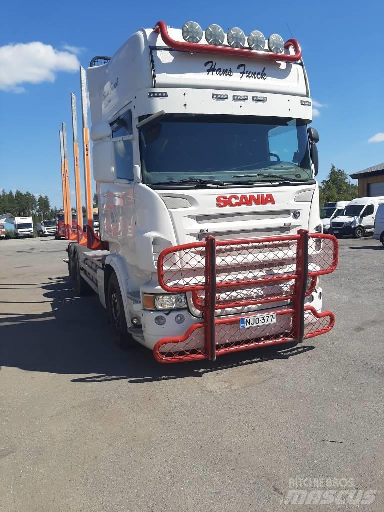 Scania R 560 Nákladné vozidlá na prepravu dreva