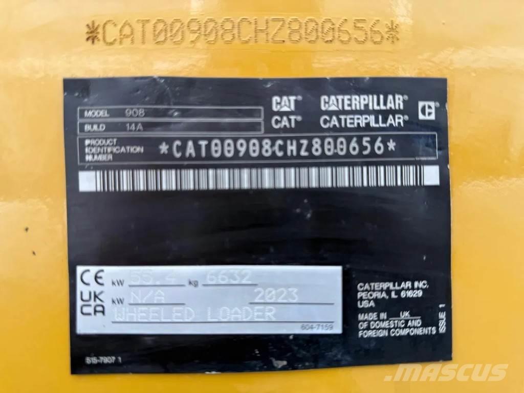 CAT 908 | A/C | EPA Kolesové nakladače