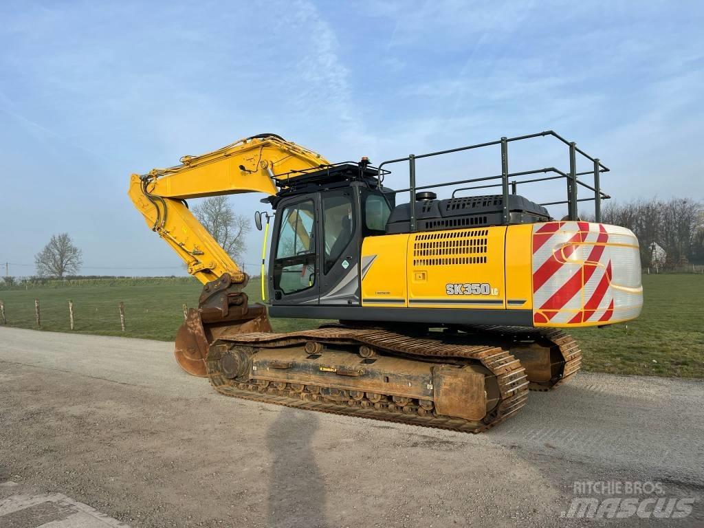 Kobelco SK 350 LC Pásové rýpadlá