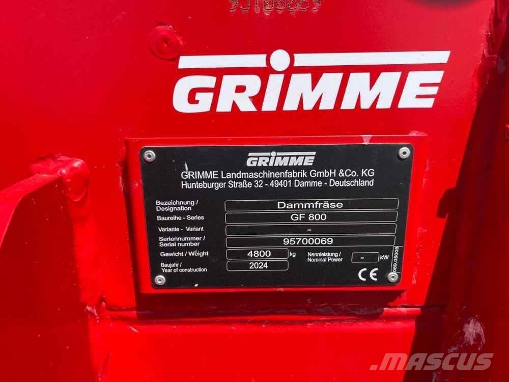 Grimme GF 800 Zariadenie na pestovanie zemiakov - Iné