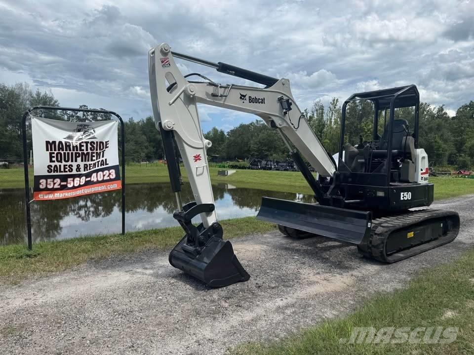 Bobcat E 50 Mini rýpadlá < 7t