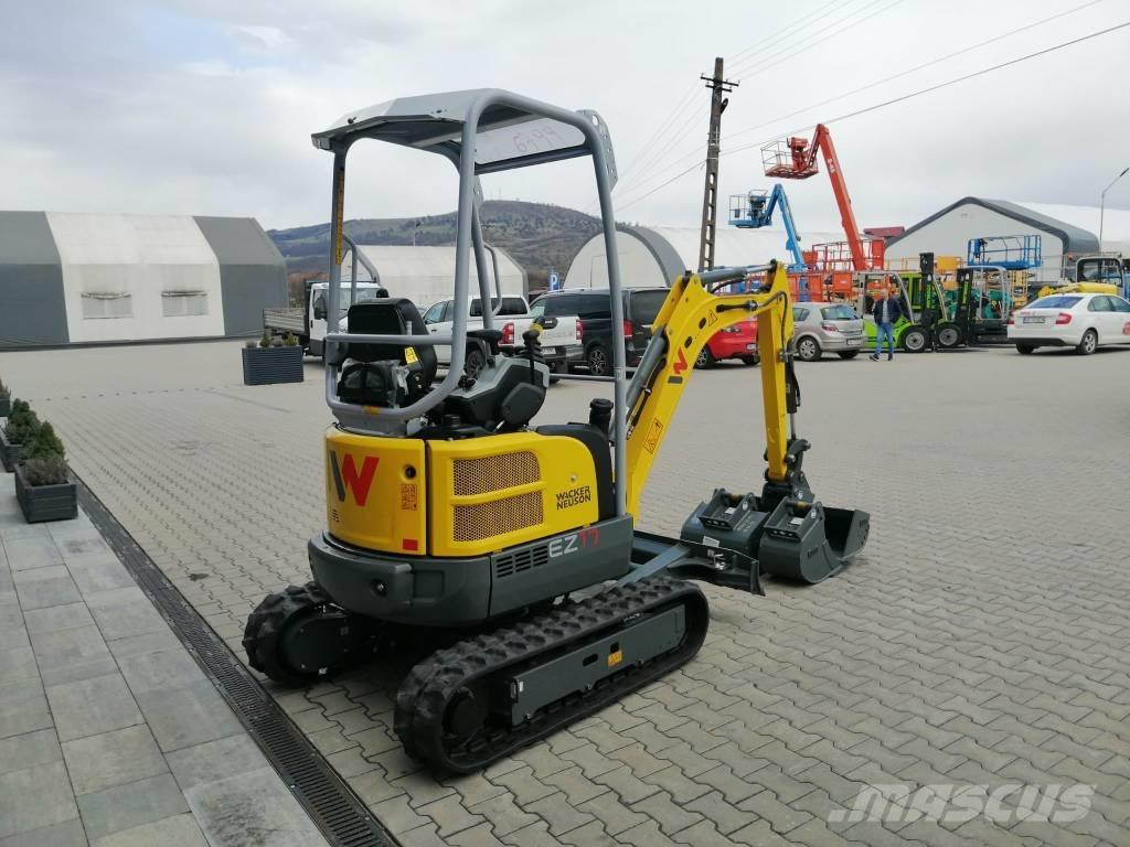Wacker Neuson EZ 17 Pásové rýpadlá