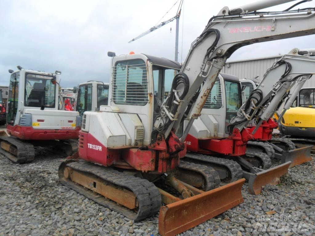 Takeuchi TB153FR Mini rýpadlá < 7t