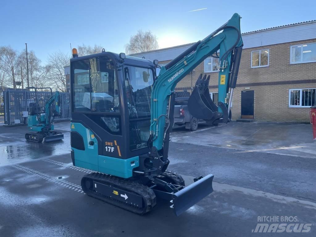 Sunward SWE 17 F Mini rýpadlá < 7t