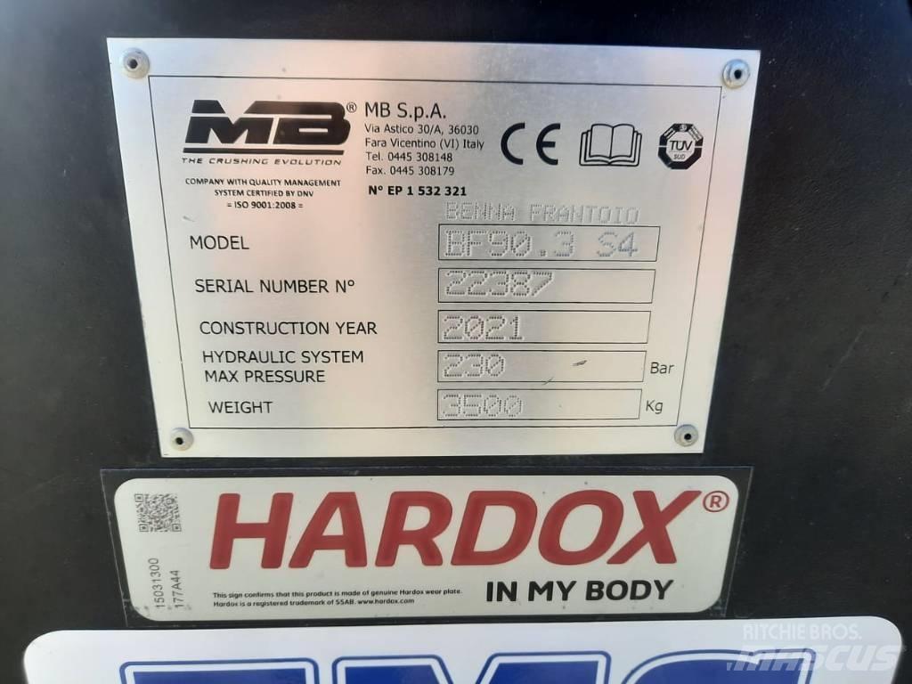 MB Crusher BF 90.3 Drviace lopaty