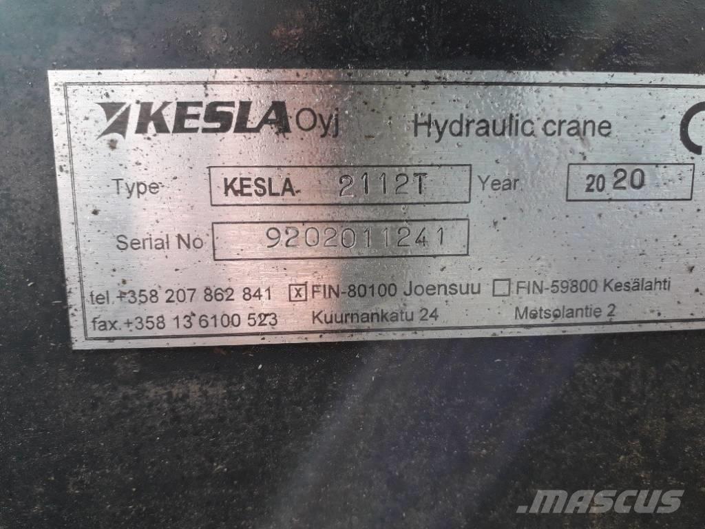 Kesla 2112T Lesnícke žeriavy