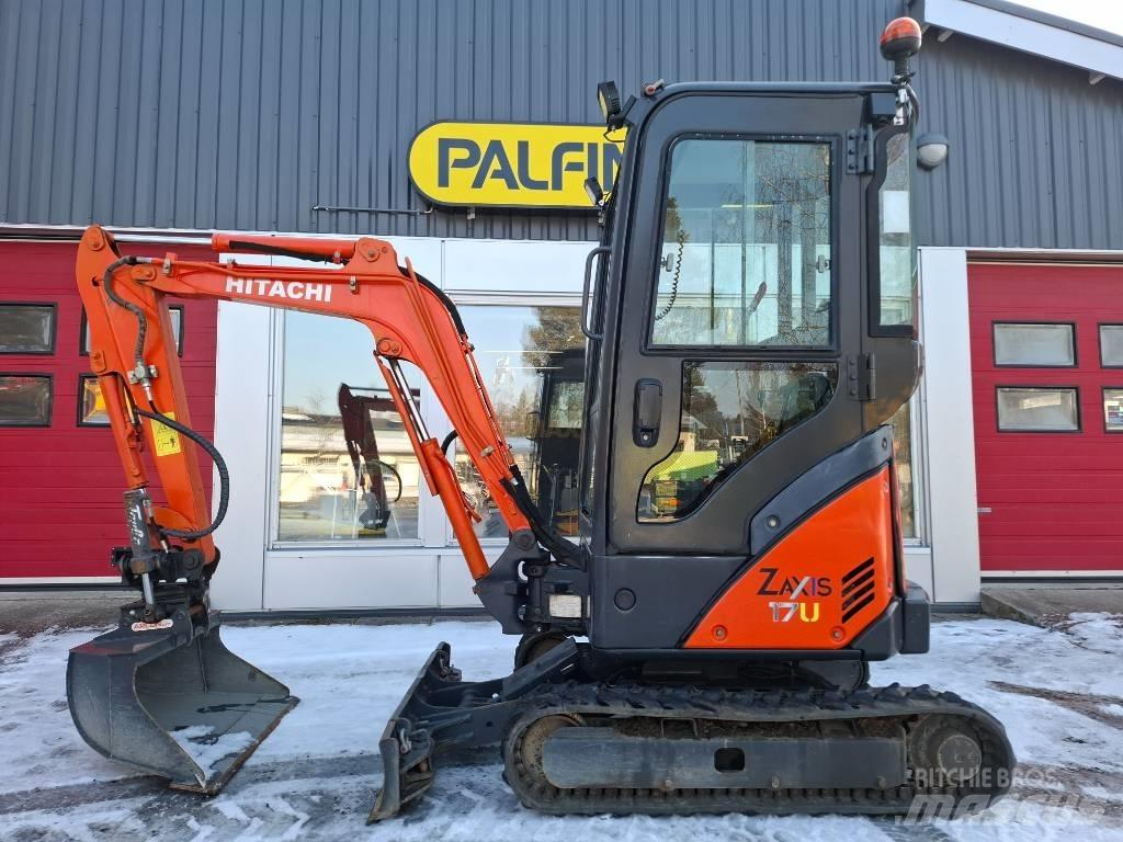 Hitachi ZX17U-2CLR Mini rýpadlá < 7t