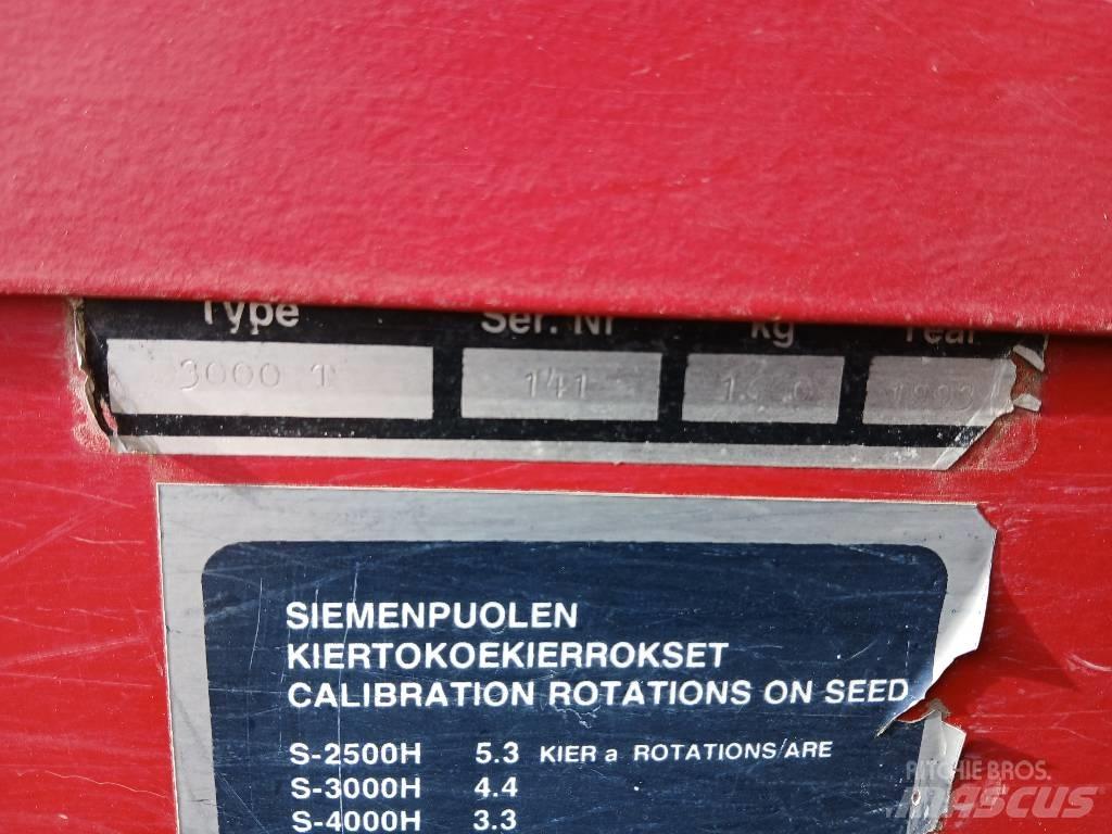 Junkkari 3000 T Kombinované sejačky