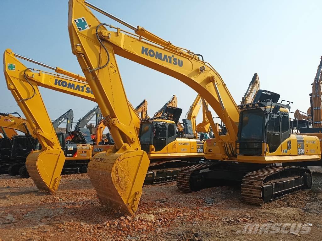 Komatsu PC 350 Pásové rýpadlá